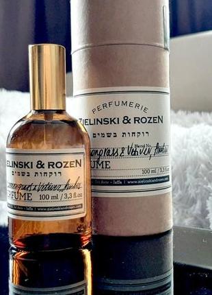 Zielinski &amp; Rozen Λεμονόχορτο &amp; Βετιβέρ Κεχριμπάρι EDP